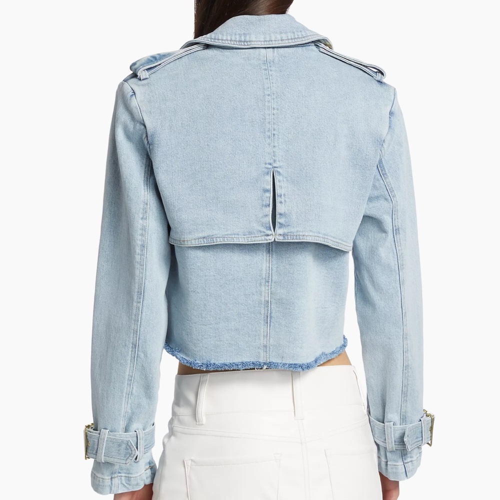 Generation Love Camila Denim Trench - Picture 3 of 6